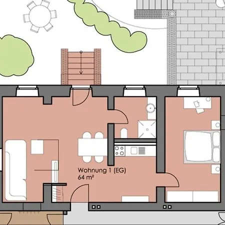 Lejlighed Schloss Puetnitz - Kanuspezial Ab 4 Ue 06 Jan Bis 29 April